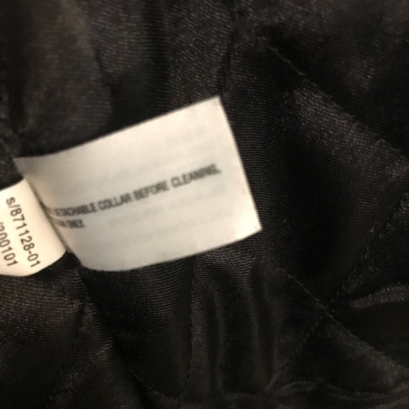 Price Firm!! NWOT! Gap XL women’s dbl breasted car coat w/ faux fur. - Picture 5 of 9